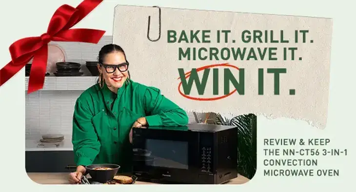Panasonic - Win a 3-in-1 Convection Microwave Oven!