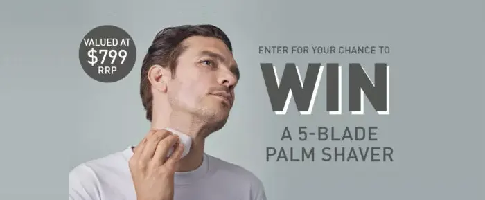 Panasonic - Win a 5-Blade Palm Shaver!