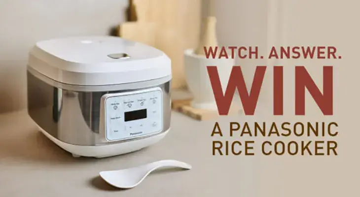 Panasonic - Win a Panasonic Rice Cooker!