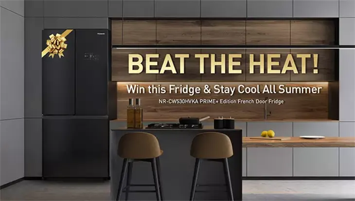 Panasonic - Win a Prime+ French Door Fridge!