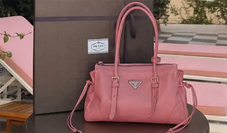 Peppermayo - Win a Prada Bonnie Pink Leather Bag!