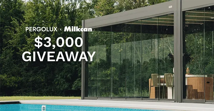 Pergolux Milkcan - Win 1 of 2 Summer Upgrades!