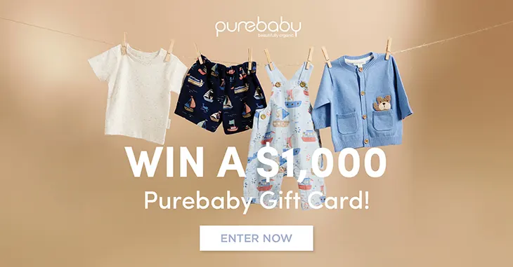 Purebaby - Win a $1,000 Gift Voucher!