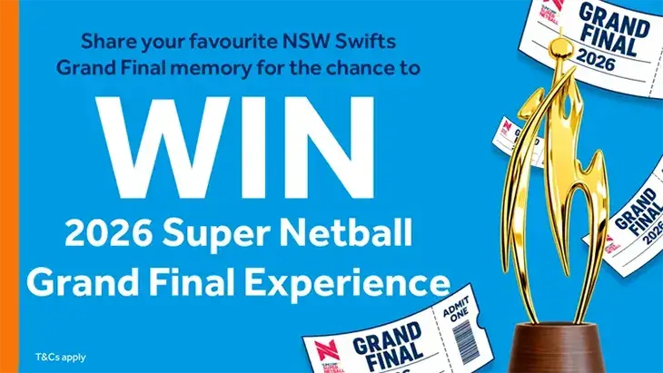 QBE - Win a Super Netball GF experience!