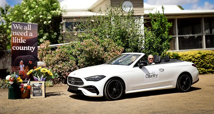 Queensland Country - Win a Mercedes-Benz for 5 days!