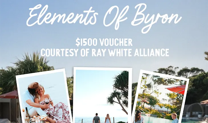 Ray White Alliance - Win a stay at Elements of Byron!