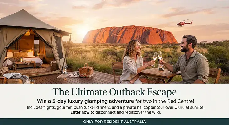Red Diamond Expeditions - Win a luxury Red Centre escape!