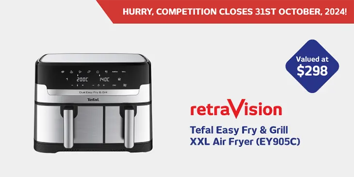 Retravision - Win a Tefal Fry & Grill Air Fryer!