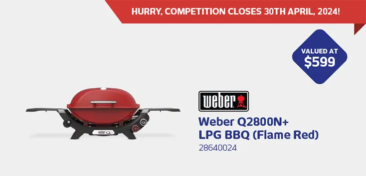 Retravision - Win a Weber LPG BBQ!