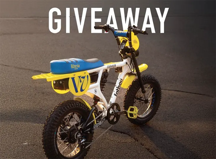 Rivvia Projects - Win a FatBoy Scrambler Electric Bike!