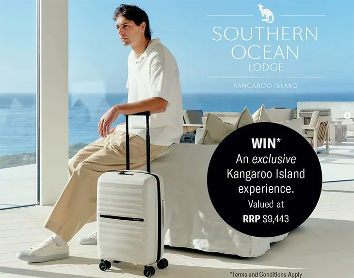 Samsonite - Win a Kangaroo Island experience!