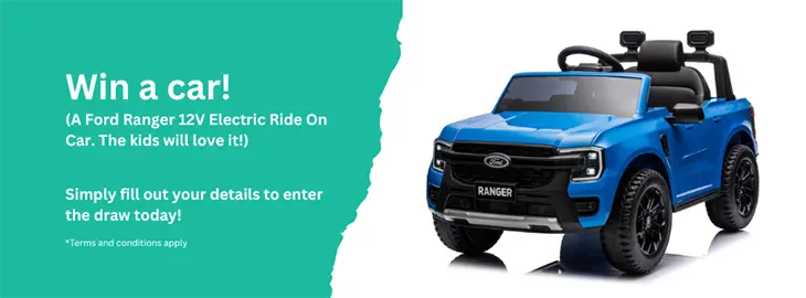 Savvy - Win a Ford Ranger 12V Ride On Car!