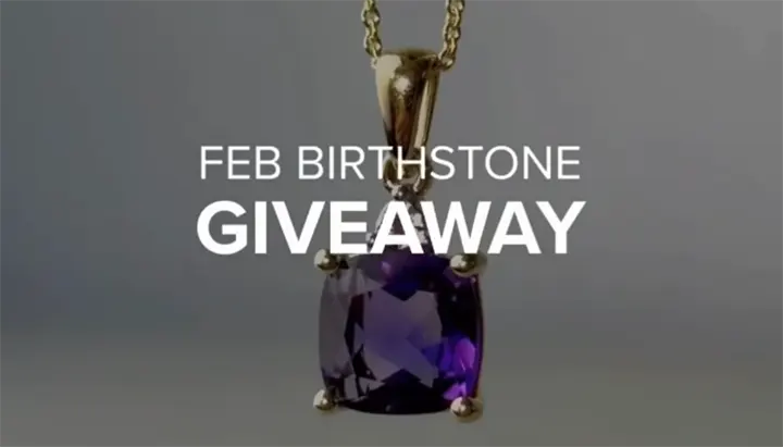 Shiels Jewellers - Win an Amethyst & Diamond Pendant!