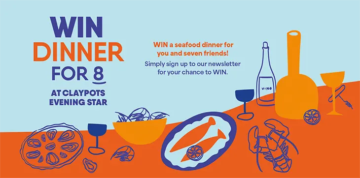 South Melbourne Market - Win dinner at Claypots Evening Star!