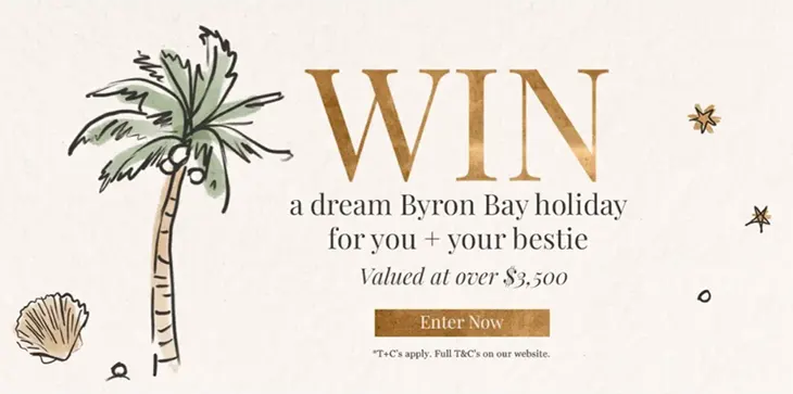 Spell - Win a trip for 2 to Byron Bay!