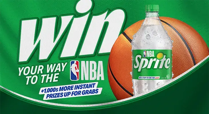 Sprite - Win 1 of 3 NBA trips to the USA!