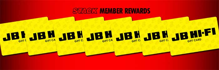 Stack - Win 1 of 30 $50 JB Hi-Fi gift cards