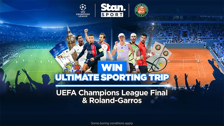 Stan Sport - Win the Ultimate Sporting Trip!