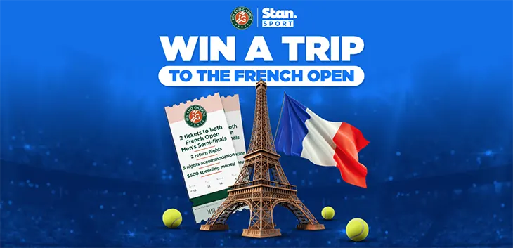 Stan - Win a trip to the French Open!