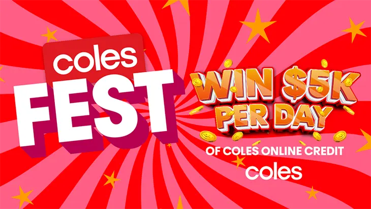 Sunrise – Win 1 of 5 $5K Coles vouchers! Sunrise - Win 1 of 5 $5K Coles vouchers!