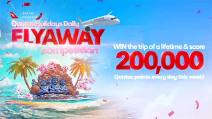 Sunrise - Win 1 of 5 Qantas Holidays!