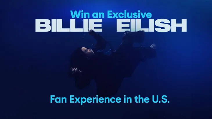 Sunrise - Win a Billie Eilish fan experience in the USA!