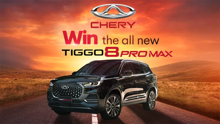 Sunrise - Win a Chery Tiggo 8 Pro Max!