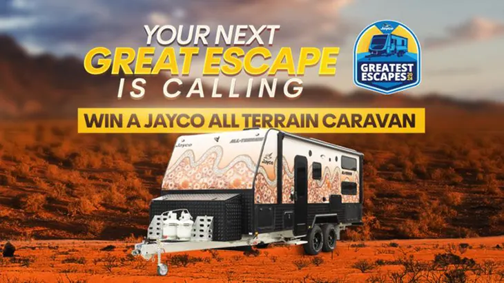 Sunrise - Win a Jayco All Terrain Caravan!