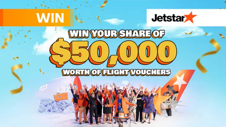Sunrise - Win a share of $50K in Jetstar Vouchers!