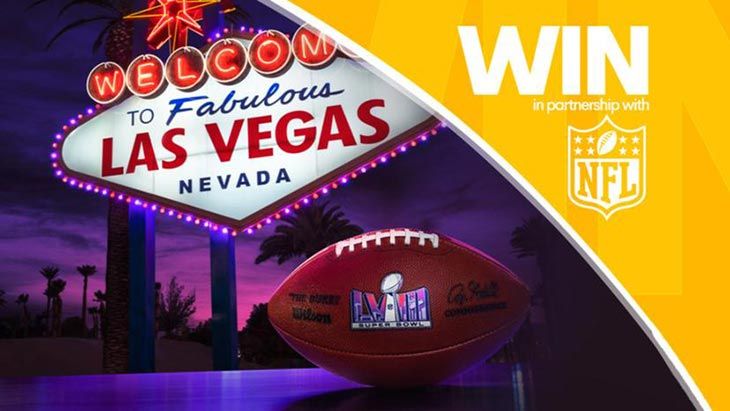 Sunrise - Win a trip for 2 to the 2024 Super Bowl in Las Vegas!