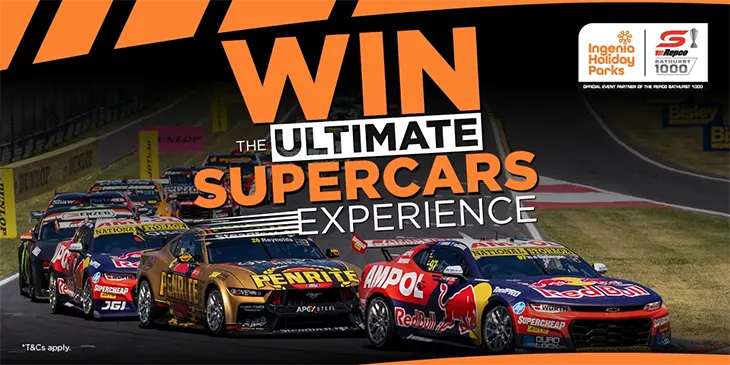 Supercars - Win the ultimate Supercars experience!