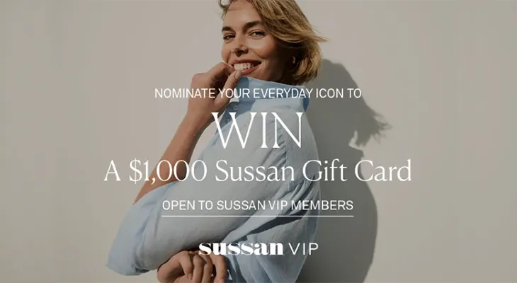 Sussan - Win a $1,000 Gift Card!