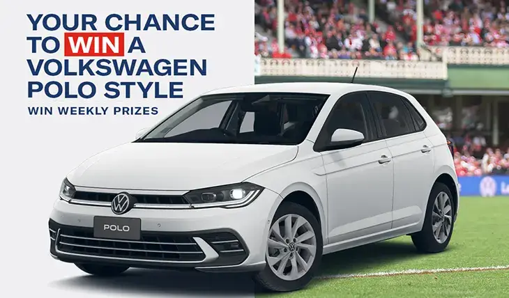 Sydney Swans - Win a VW Polo 85TSI Style