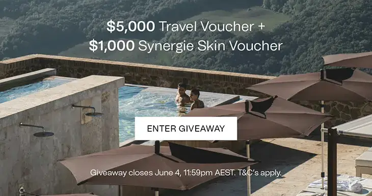 Synergie Skin - Win a $5,000 Travel voucher!