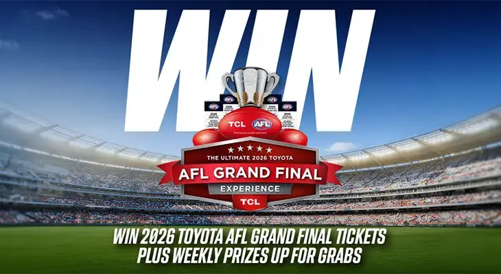 TCL - Win 1 of 4 AFL Grand Final packages!