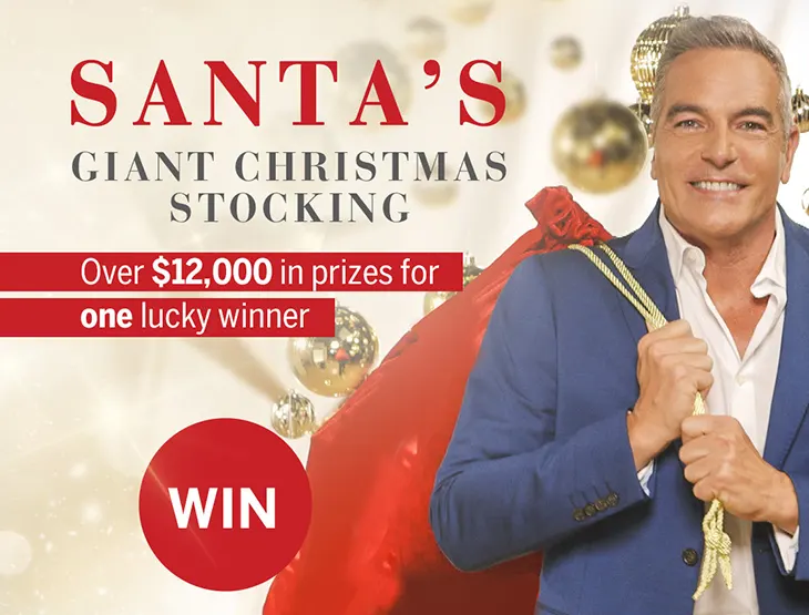 TVSN Santa’s Giant Christmas Stocking - Win over $12K in Prizes!