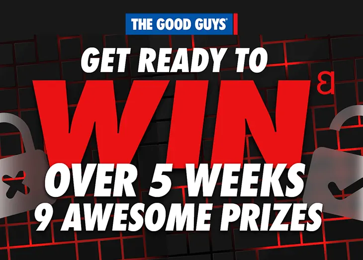 The Good Guys Black Friday - Win 1 of 9 Prizes!