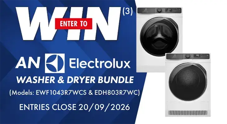 The Good Guys - Win an Electrolux Laundry bundle!