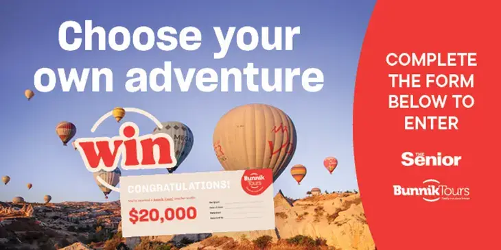 The Senior - Win a $20K Bunnik Tours voucher!