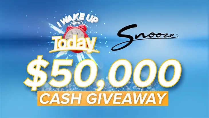 Today I Wake Up with Today Snooze - win a share in $50K