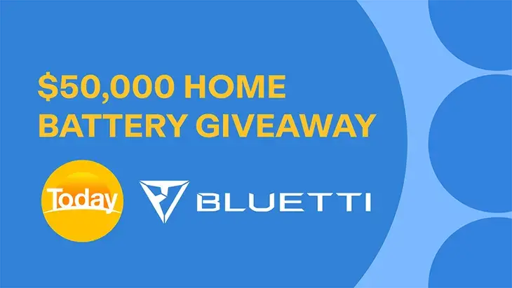 Today Show - Win 1 of 5 Bluetti Home Batteries!