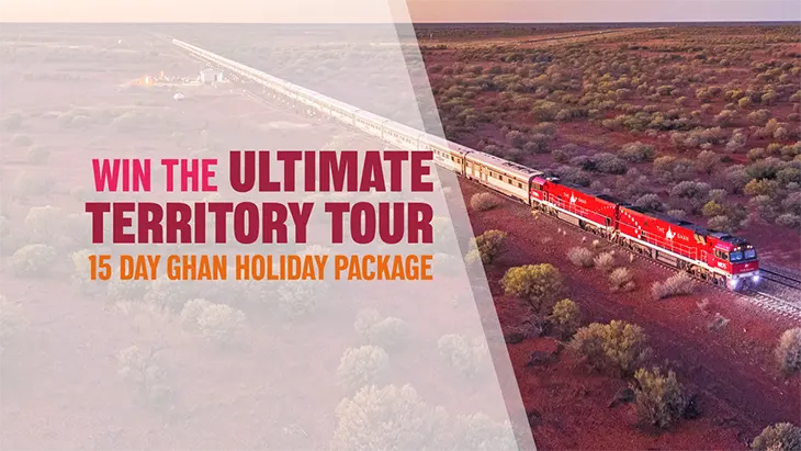 Today - Win a 15 day Ghan holiday package!