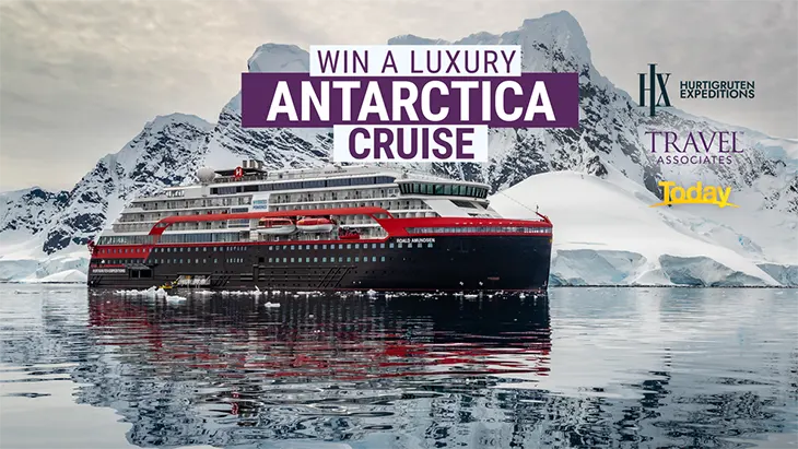 Today - Win a luxury Antarctica cruise!