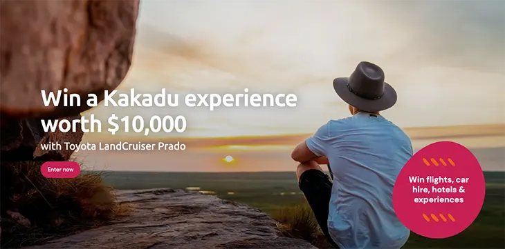 Tourism NT - Win a 4x4 Kakadu Adventure Tour!