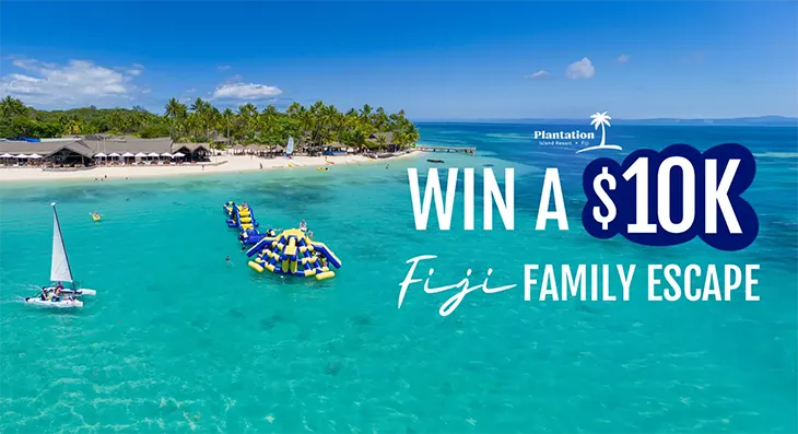 TravelOnline - Win a $10K Fiji family Escape!