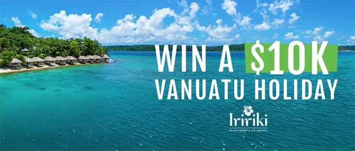 TravelOnline - Win a trip for 2 to Vanuatu!