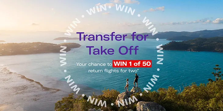 Velocity Frequent Flyer – Win 1 or 50 Return Flights for 2! Velocity Frequent Flyer - Win 1 or 50 Return Flights for 2!