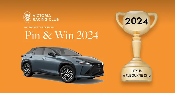 Victoria Racing Club Pin & Win over $188,000 in Prizes!