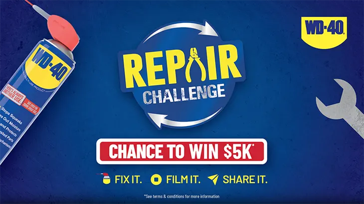 WD-40 – Win a $5000 VISA gift card! WD-40 - Win a $5000 VISA gift card!