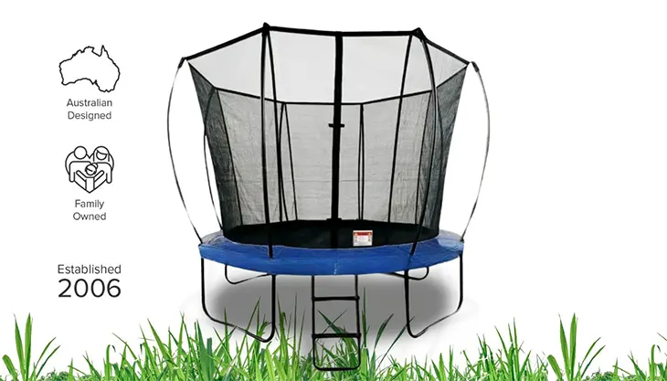 Web and Warehouse - Win a GeeTramp Curve Trampoline!